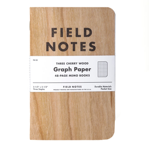 Field Notes- 3 pack graph paper memo books - Seed-Balls.com
 - 1