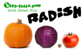 Radish Seed Balls - Seed-Balls.com
 - 6